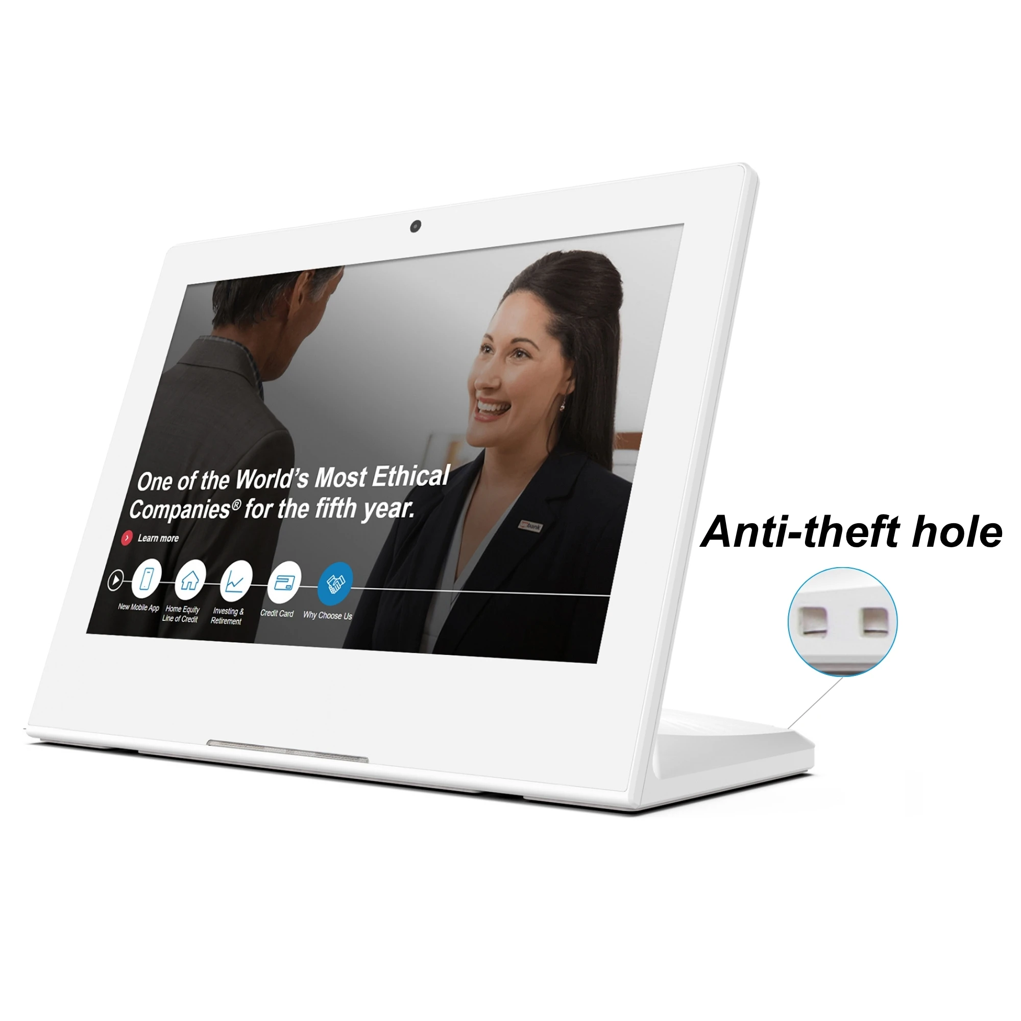 WL1018T L شكل Pos أندرويد 11 اللوحي 8 10 15 بوصة شاشة Lcd آلة الإعلان ردود فعل العملاء أندرويد الكمبيوتر اللوحي