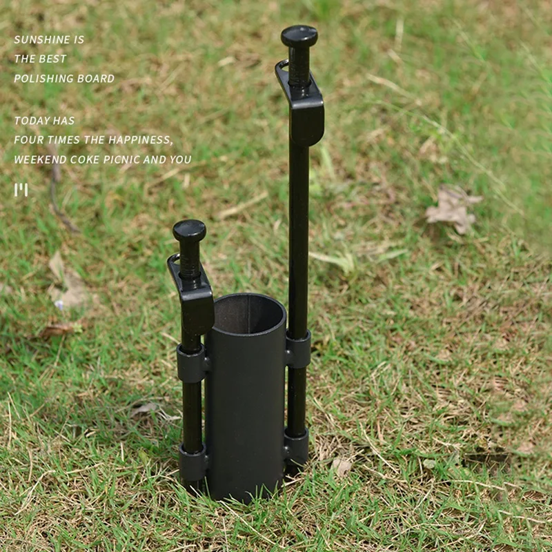 4PCS Awning Rod Holder Tent Rod Holder Pole Fixer Camping Supplies Tent Accessories Equipment Support Rod Fixing Tube