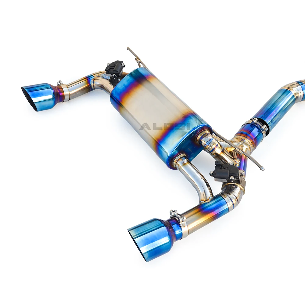 Car Exhaust for BMW 435i N55 3.0t (F32/F33/F36) 2014-2016 High performance titanium alloy Valve Tuning Cat back Exhaust Pipe