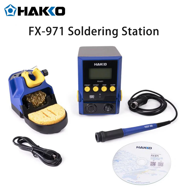 Estación de soldadura HAKKO FX971 100% original importada de Japón con pantalla digital, reemplaza a la estación de soldadura FX951.