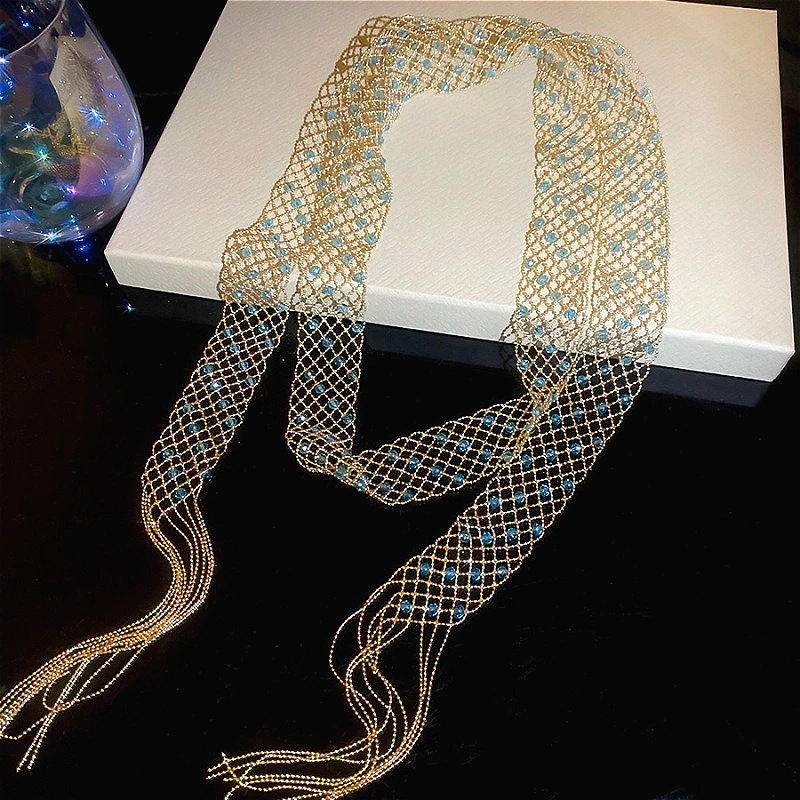 hollow-glass-necklace-bracelet-set-versatile-long-sweater-chain-matching-jewelry-birthday-gifts-for-women-party-office-outfits