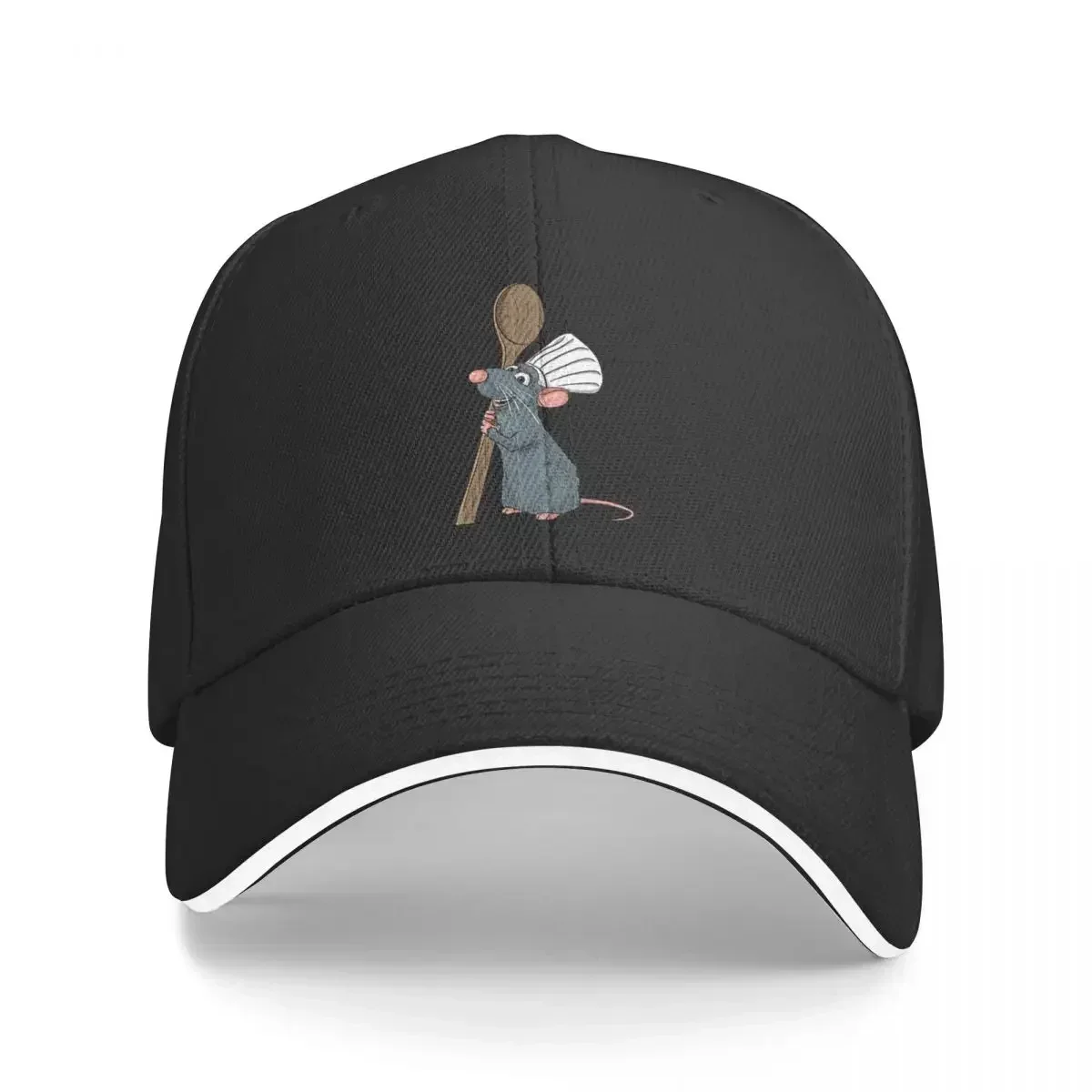 Remy The Little Chef From Ratatouille Unisex Caps Trucker Baseball Cap Snapback Breathable Hat Customizable Polychromatic Hats