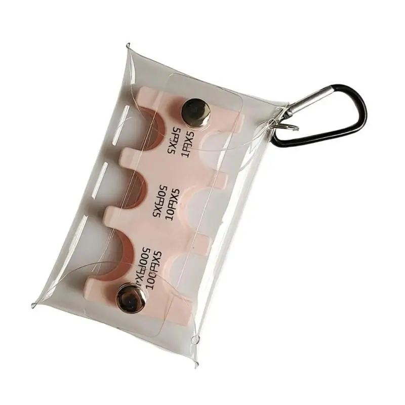 R1WE 키 체인 코인 홀더 주최자 동전 지갑 일본 엔화 홀더 주최자