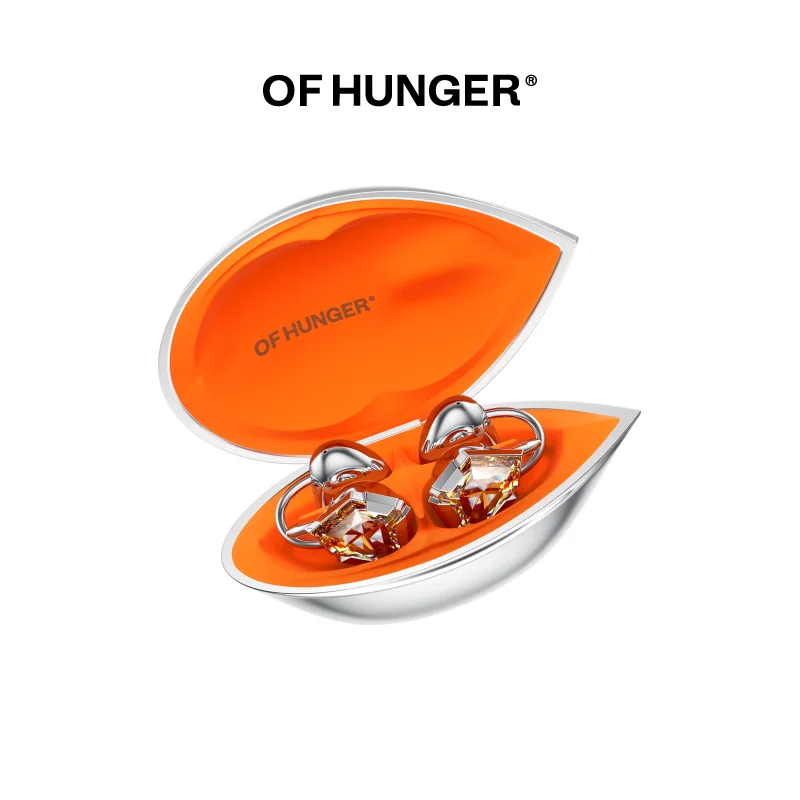 OF HUNGER Limited Edition White Zircon Electronic Gem AI Accessory