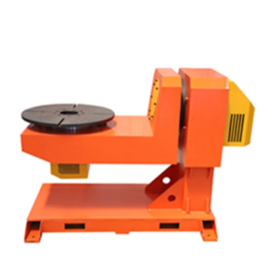 Rotary Small Welding Positioner Pipe Workpiece Rotary Welding Machine Rotary Table Turn Table for Industrial Workshop Tool