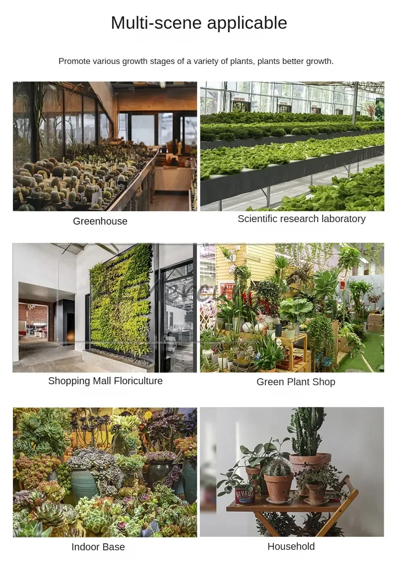 Grow Light LED-Pflanzenunterstützung, Multimode-Vollspektrum-Pflanzlampe für Zimmerpflanzen, 80 W, wasserdichte rechteckige Pflanzenwachstumslampe – Detail 7