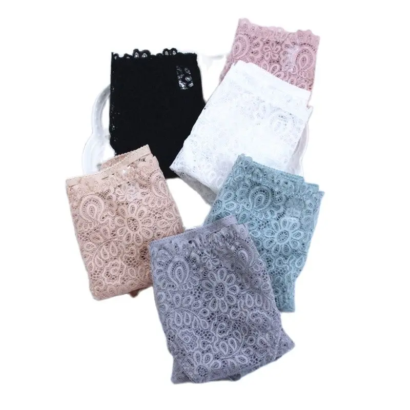 Women's Panties Lace Briefs Mid Waist Briefs Smooth Seamless Underpants Female Lingerie Tell Us Which 4 Colors You Want Thanks