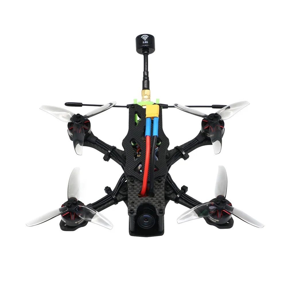 APEX Dron RC de estilo libre de 3 pulgadas con controlador de vuelo F405 40A cámara Robin3 5,8G 1W VTX FPV Dron RC de estilo libre