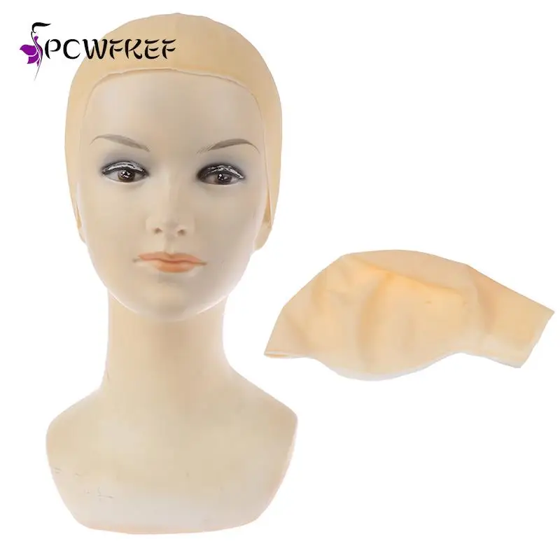 Skinhead Bald Head Latex Skin Wig Cap Fake Unisex Party Hair Care Cosplay