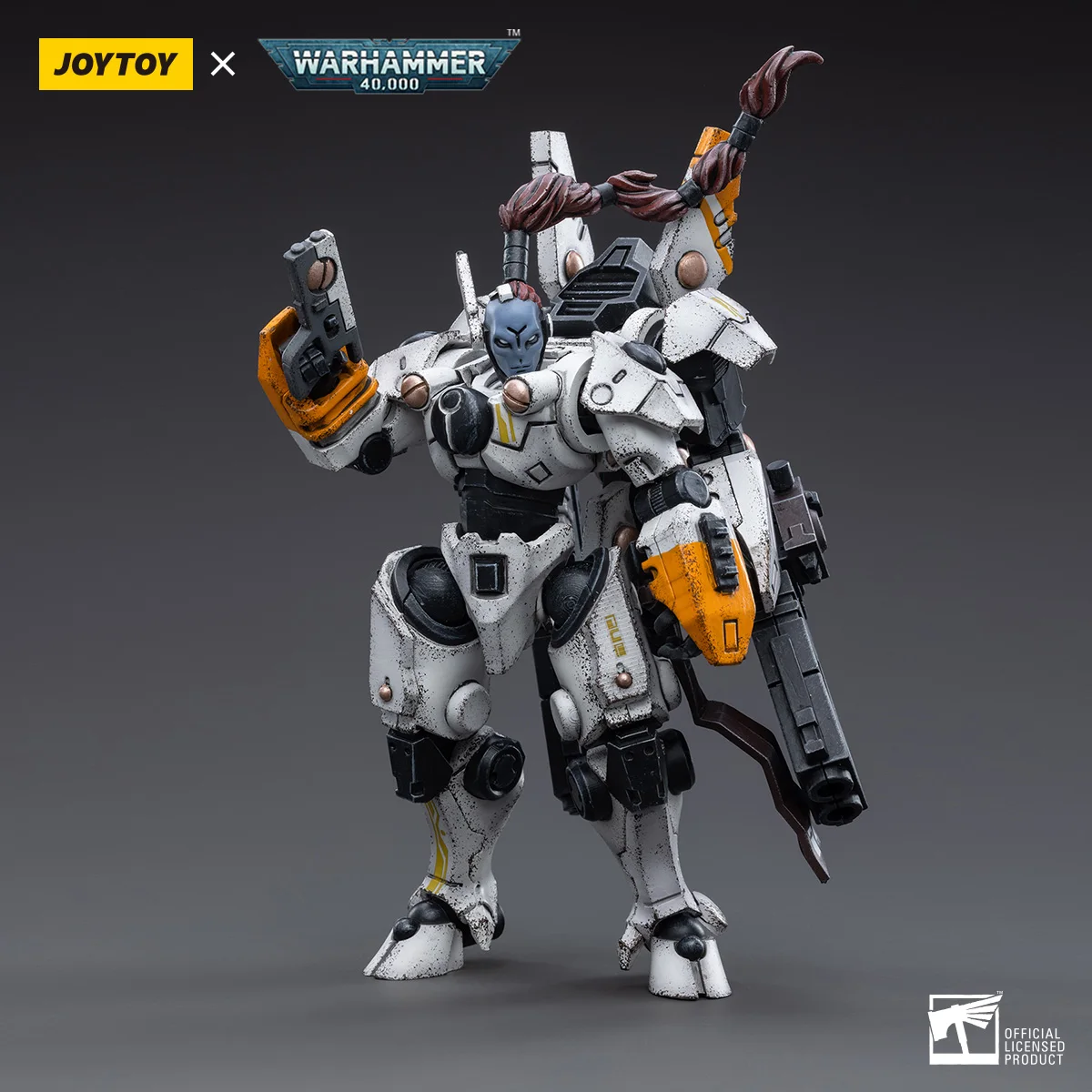 JOYTOY Warhammer 40K T'au Empire Commander Action Figure Shadowsun รูปข้อต่อ Movable Figurine อะนิเมะรุ่นรูปปั้นของเล่นของขวัญ