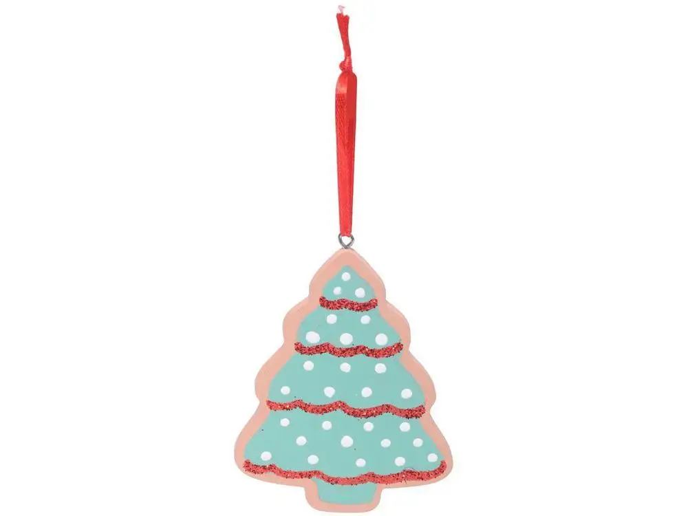 Enfeites para Árvore de Natal Pinheiro Gingerbread