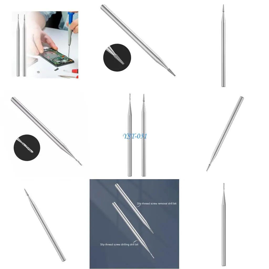 

E15A Multipurpose Screw Extractor For Phone Computer Repair Alloy Construction Removes Damaged Bolts In Tight Space