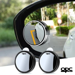 for opel opc opcline astra h j k g vectra b c zafira b corsa c d 2pcs car sucker mirror Small blind spot mirror accesorios