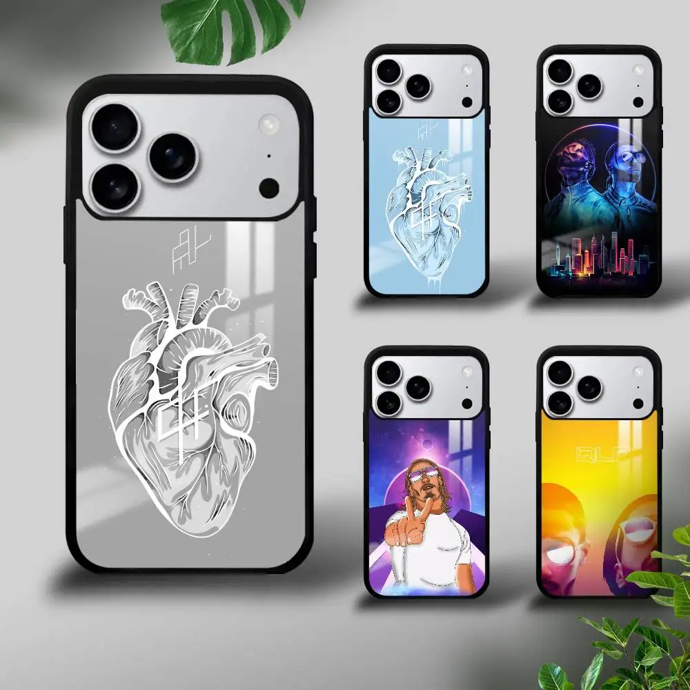

P-PNL QLF Rapper Singer Phone Case For iPhone 17 16 15 14 13 12 11 Pro Xs Max Mini Plus Celulares Hard Funda