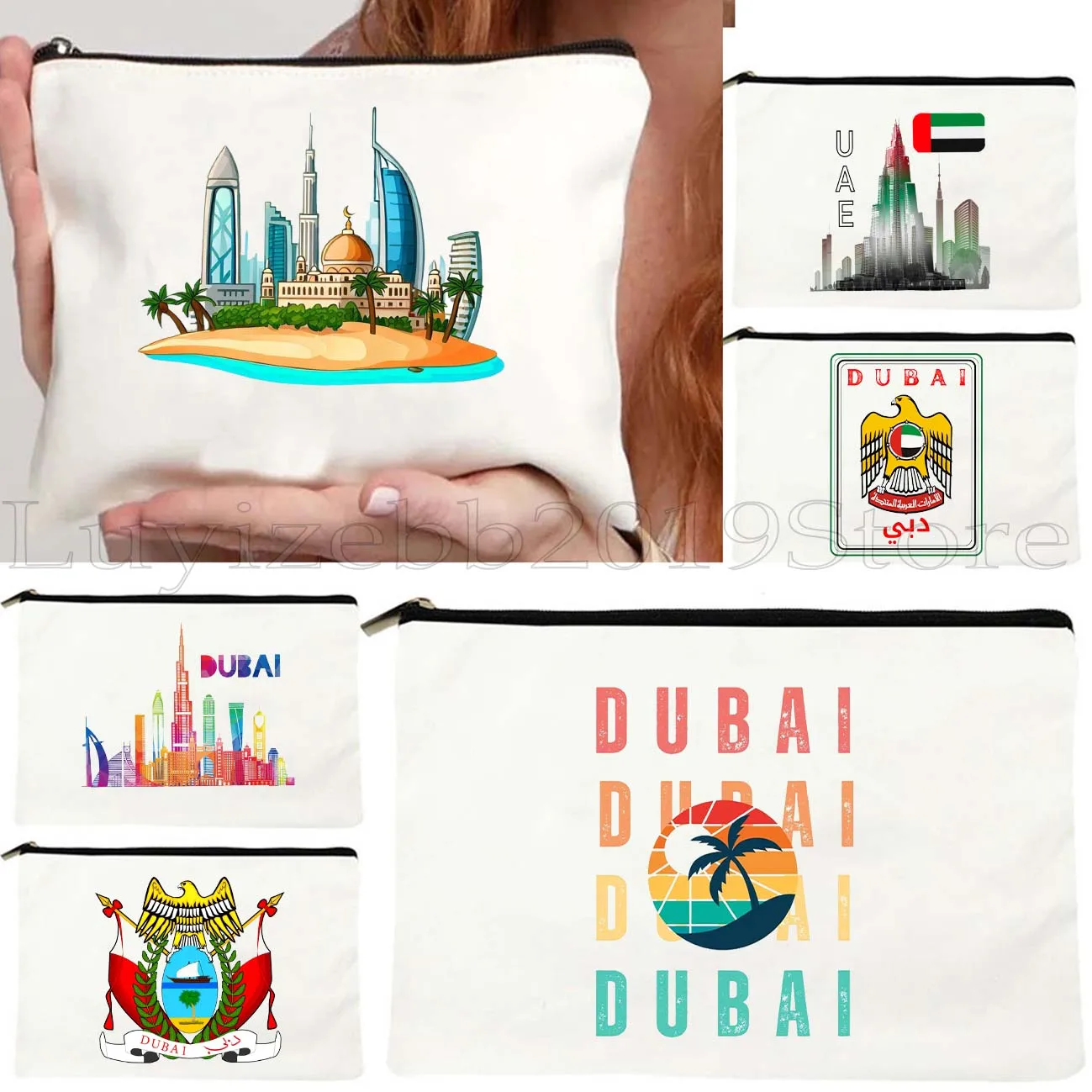 

Сделайте искусство Пузырьковая резинка Мона Лиза Ван Гог Подсолнух Дэвид Королева Елизавета Симпатичная холщовая косметичка для макияжа Пенал на молнии