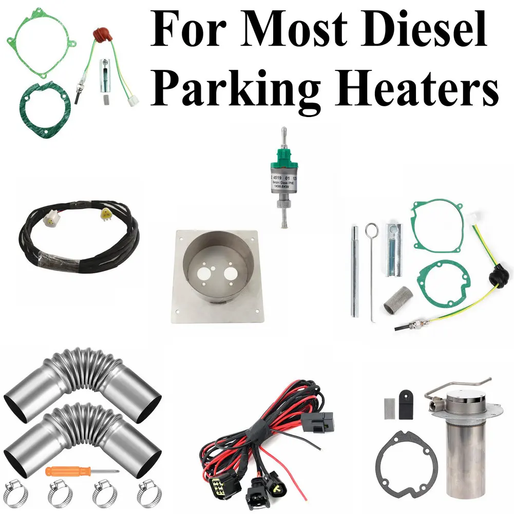 

Дизельный воздушный парковочный обогреватель, горелка, универсальный дизельный обогреватель, насос, удлинительный кабель для ЖК-экрана, свеча накаливания, разъем выхлопной трубки, новый