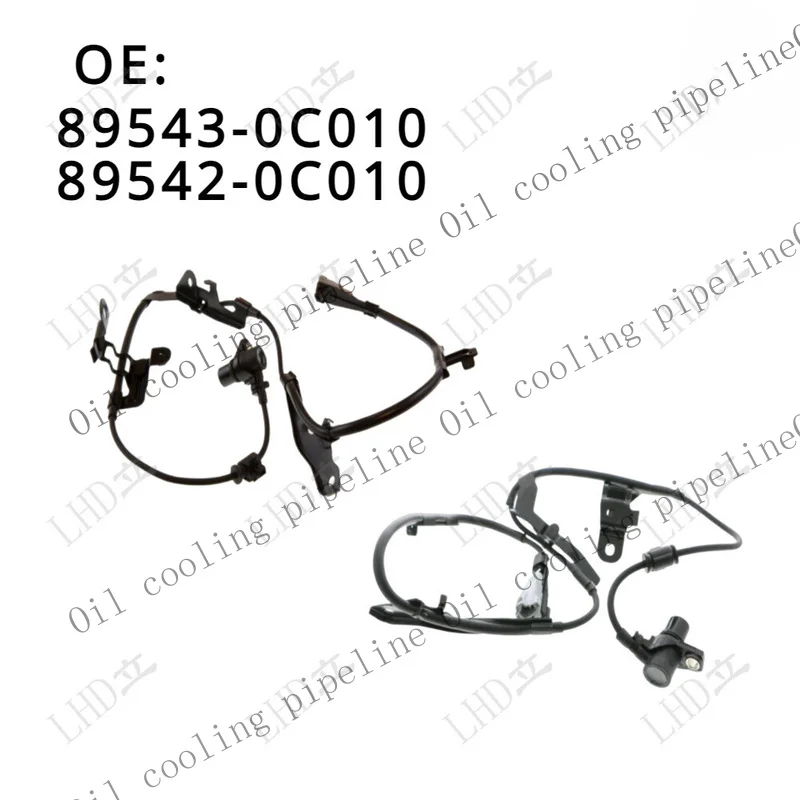 A+ 1 Pair ABS Wheel Speed Sensor Front Left&Right Fit For Toyota Sequoia Tundra/