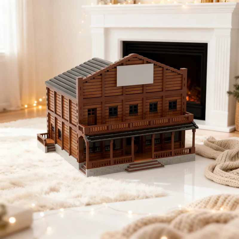 

6481pcs MOC Wild West Saloon Western Model Building Blocks DIY Gift Creative Collectible Display Decor Premium Adult Kids Desk