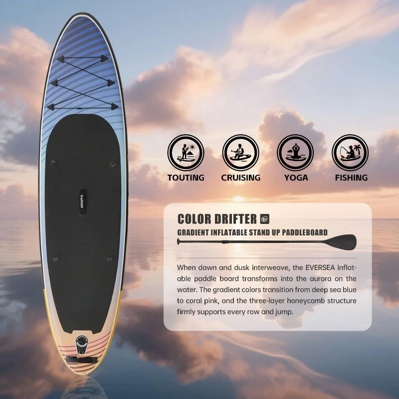 Stand-Up Paddle Boards – Disponibile Paddle Board gonfiabile da 32"/33"/34" di larghezza con accessori SUP, supporto per fotocamera, Bas