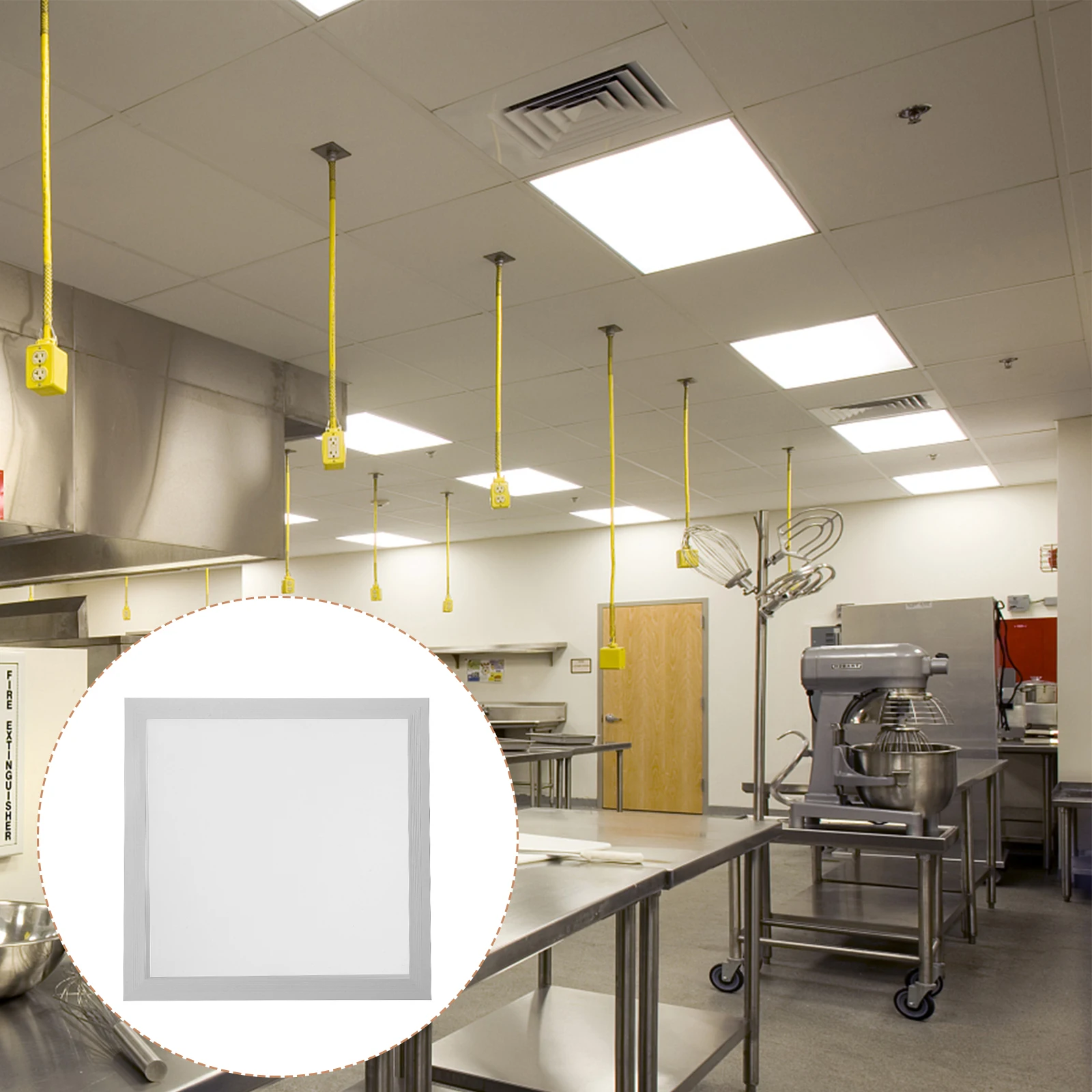 مربع الألومنيوم الاكريليك غطاء خفيف السقف بسيط أنيق غطاء مصباح السقف لغرفة النوم غرفة المعيشة ضوء يغطي #1