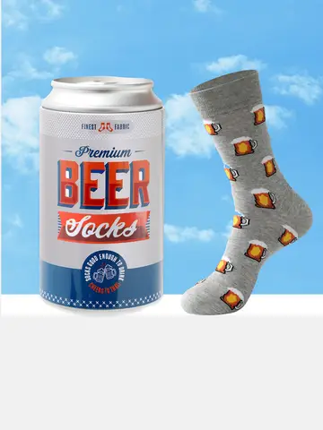 Un paio di calzini unici con motivi personalizzati di birra per uomini e donne nella vigilia di Halloween Give Friends Gift Calzini Four Seasons