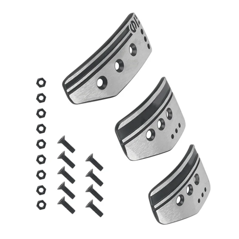 AB56-Car Aluminum Alloy Pedal Rest Pedal Accelerator Pedal Clutch Pedal Cover Formanual Transmission Car Pedals