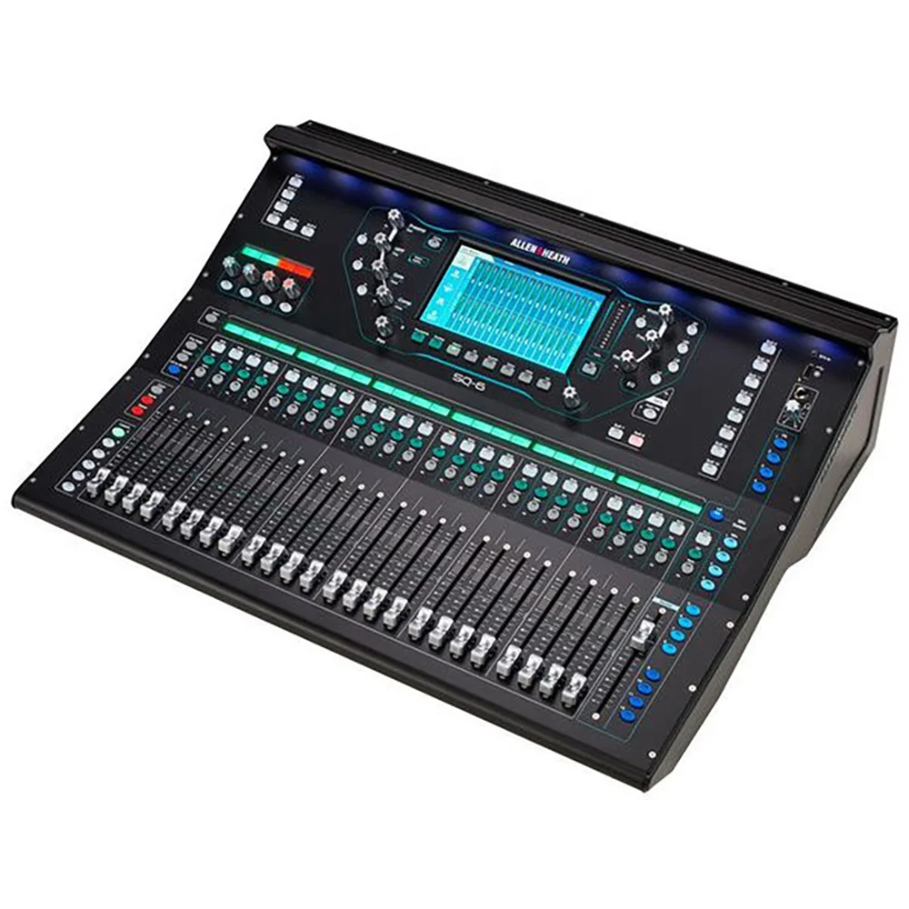

Allen & Heath SQ6 48-Channel Audio Mixer Stage Music Equipment Line Array Speakers System Digital Mixer