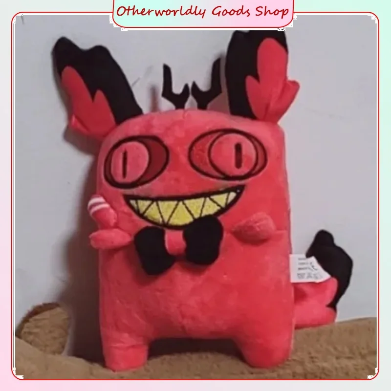 헤즈빈 호텔 애니메이션 굿즈 루시퍼 복스 봉제인형 데스크탑 장식품 컬렉션 휴일 선물 장난감 재고 있음