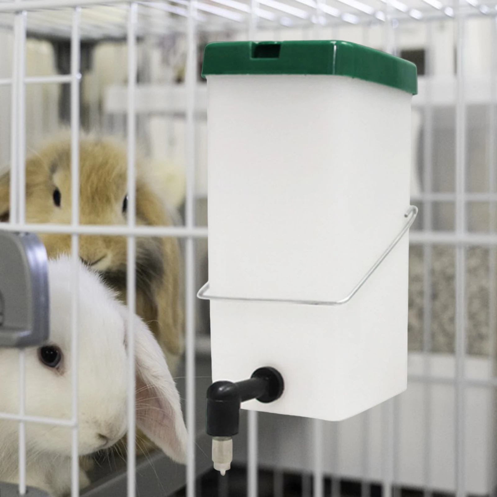 Automatic Drinker Water Feeder Dispenser Drinking Bowl for Rabbit Chinchilla