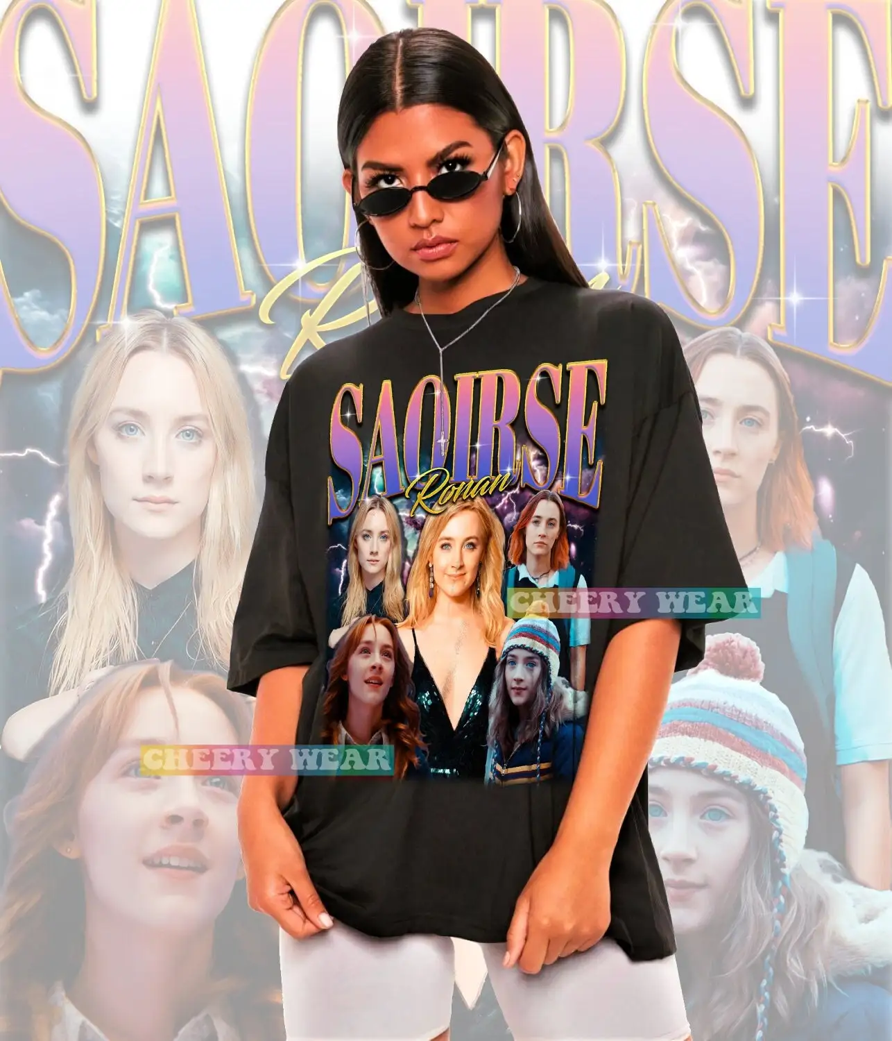 Футболка Saoirse Ronan, свитер