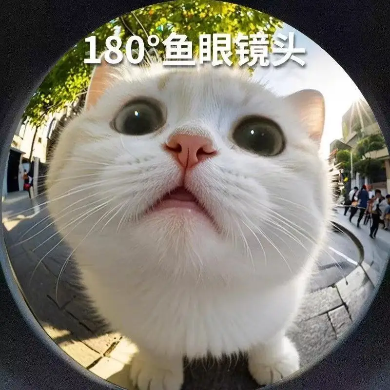 Universal Mobile Phone Wide-angle Lens Rear Fisheye Lens Front High-definition Photo Filter Mobile Phone External High-tech