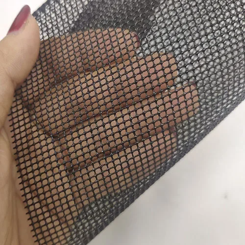 Small Grid Mesh Teslin PVC Fabric Solid Hard Net Cloth For Office Chair Window Screening Outdoor Storage Box Pet Bag Sewing DIY