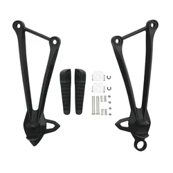 Motorcycle Rear Passenger Footrest Foot Pegs Bracket For Kawasaki Ninja ZX6R 2009-2023 ZX636 2013-2023 ZX10R 2008-2010