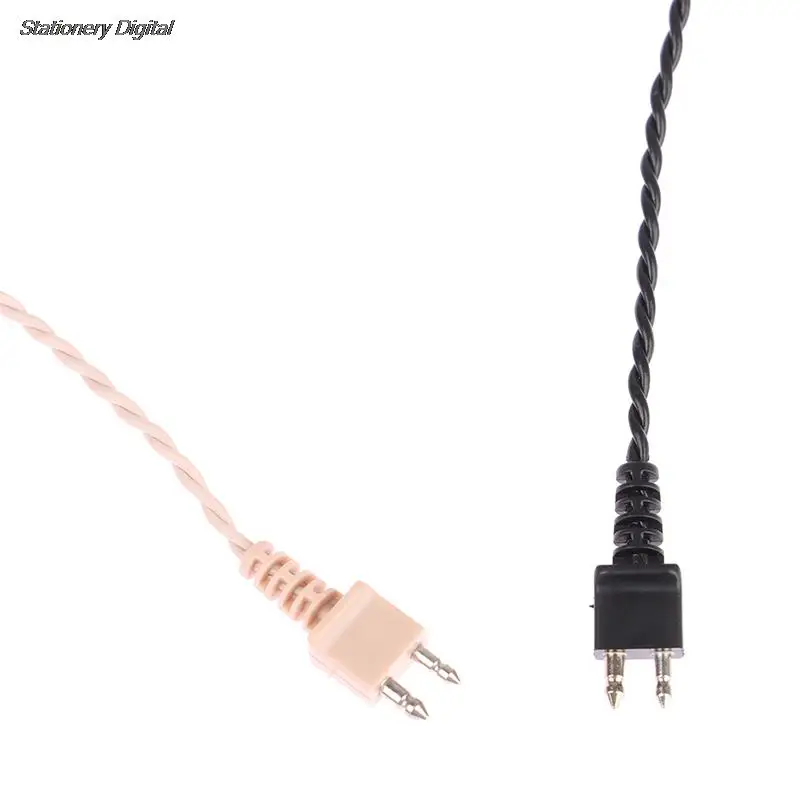 72cm Hearing Aid 2 Pin Cable Body Aids Unilateral Cord Wire for Siemens Pocket Hearing Aids