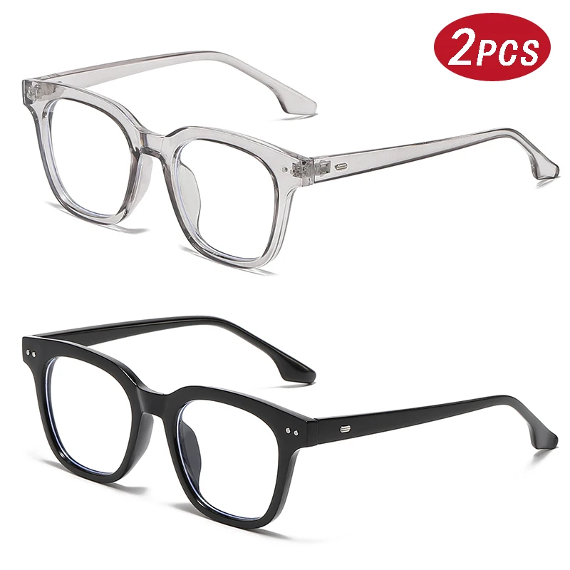 الدراجات 1/2 مجموعة موضة إطار نظارات دائرية النساء الكلاسيكية النظارات البصرية البصرية مكافحة الضوء الأزرق النظارات إطارات بسيطة  #6