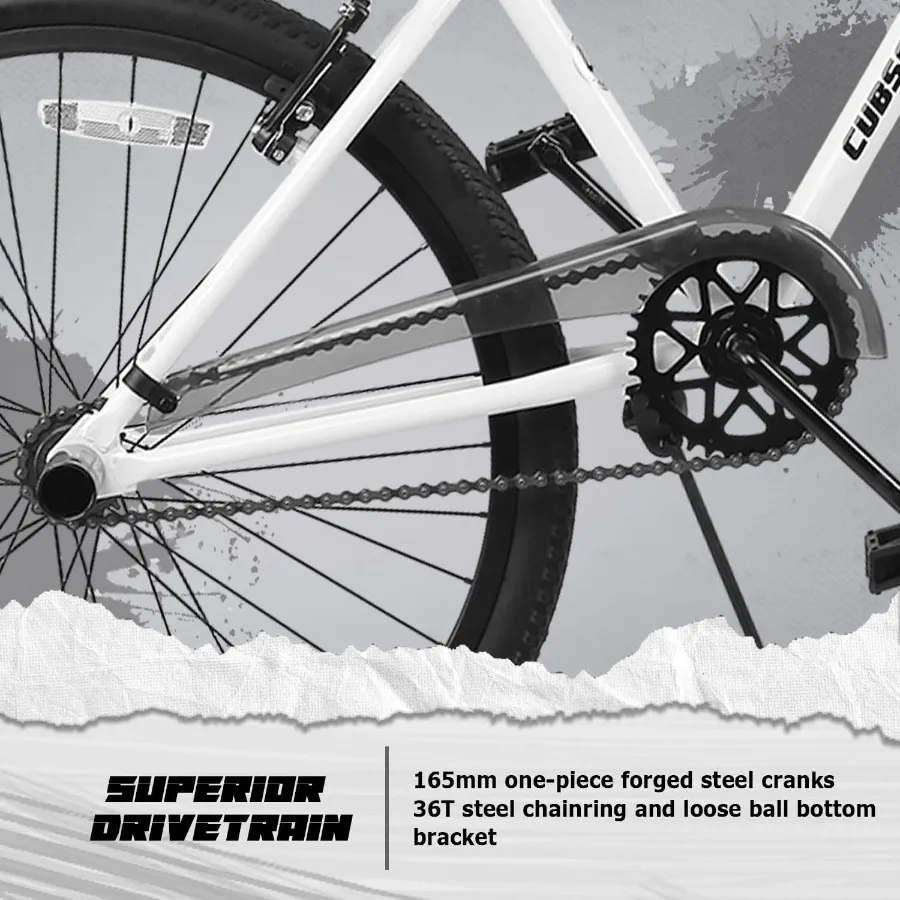 دراجة سباق BMX مقاس 20 24 26 بوصة للمبتدئين من المستوى إلى المتقدمين مع أوتاد تصميم إطار متين وخيارات ألوان متعددة Suita #4