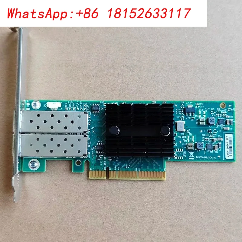 MCX312B-XCCT Mellanox 10 Gigabit kartu antarmuka jaringan port optik Synology E10G17-F2 DS1621/1821 + MM