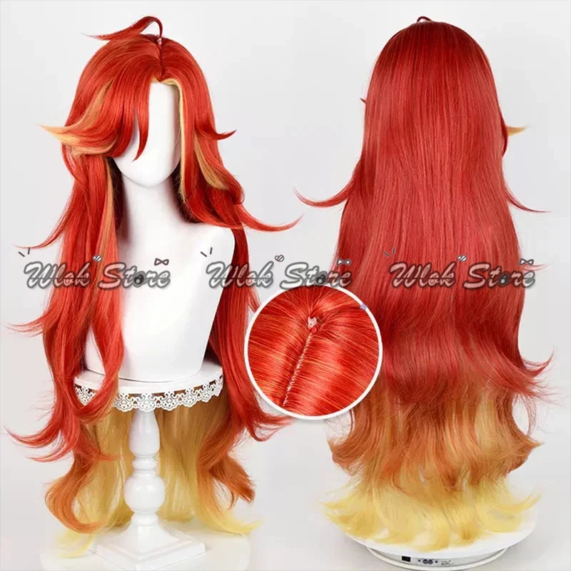 

A;4,v\Genshin Impact Mavuika Cosplay Costume Pyro Archon Uniform Suit Wig Sexy Women Halloween Party Carnival Role Pla3;b,6/k'5;