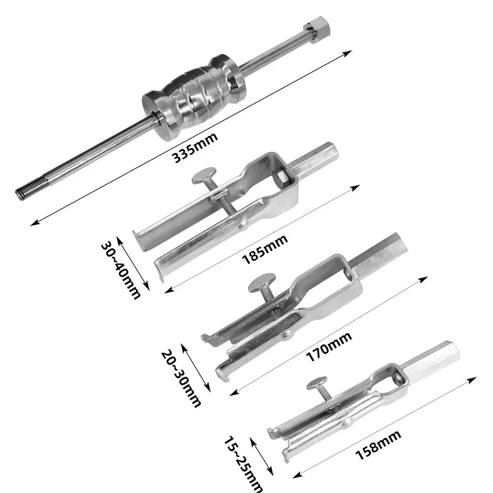 

Универсальный съемник игольчатых подшипников и сальников с диапазоном действия 15-40 мм, многофункциональный, с обратным молотком