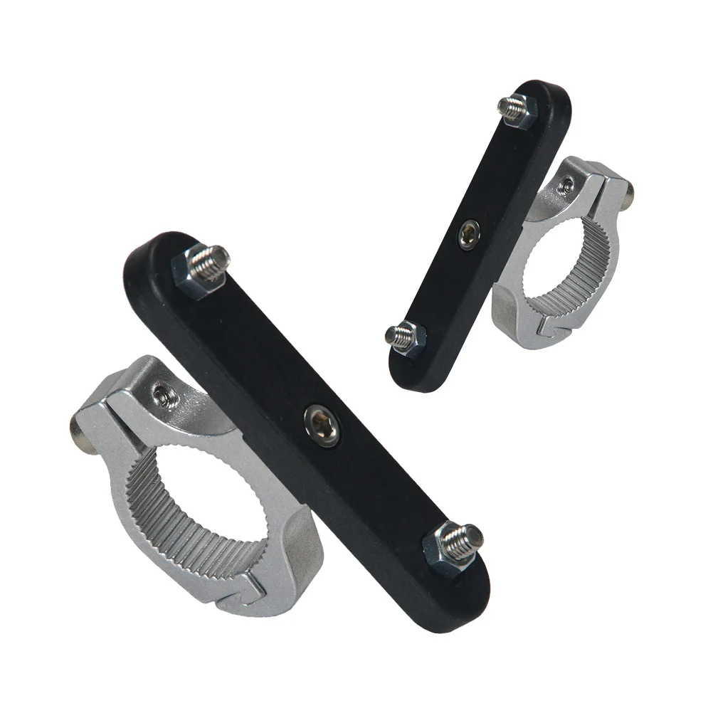 

2Pcs Water Bottle Cage Convertor Sturdy Easy Install Frame Tubes Absorbers Seat Position 360 Degree Rotating Holder Bike