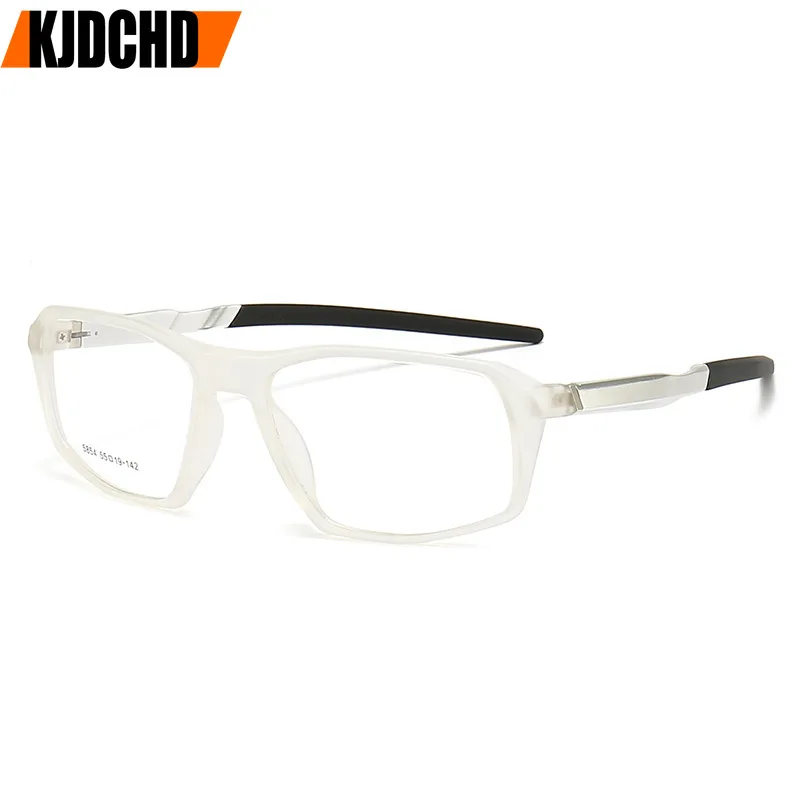 

TR90 Eyeglass Frame 2024 New Men's Polygonal Business Eyeglass Frame Fashionable Optical Prescription Glasses