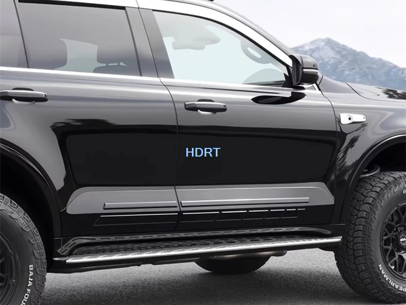 Car Styling Door Side Skirt Edge Body Trim Anti Scratch Plate Cover Protector Decoration Accessories Fit For GWM Tank 500 2026 +