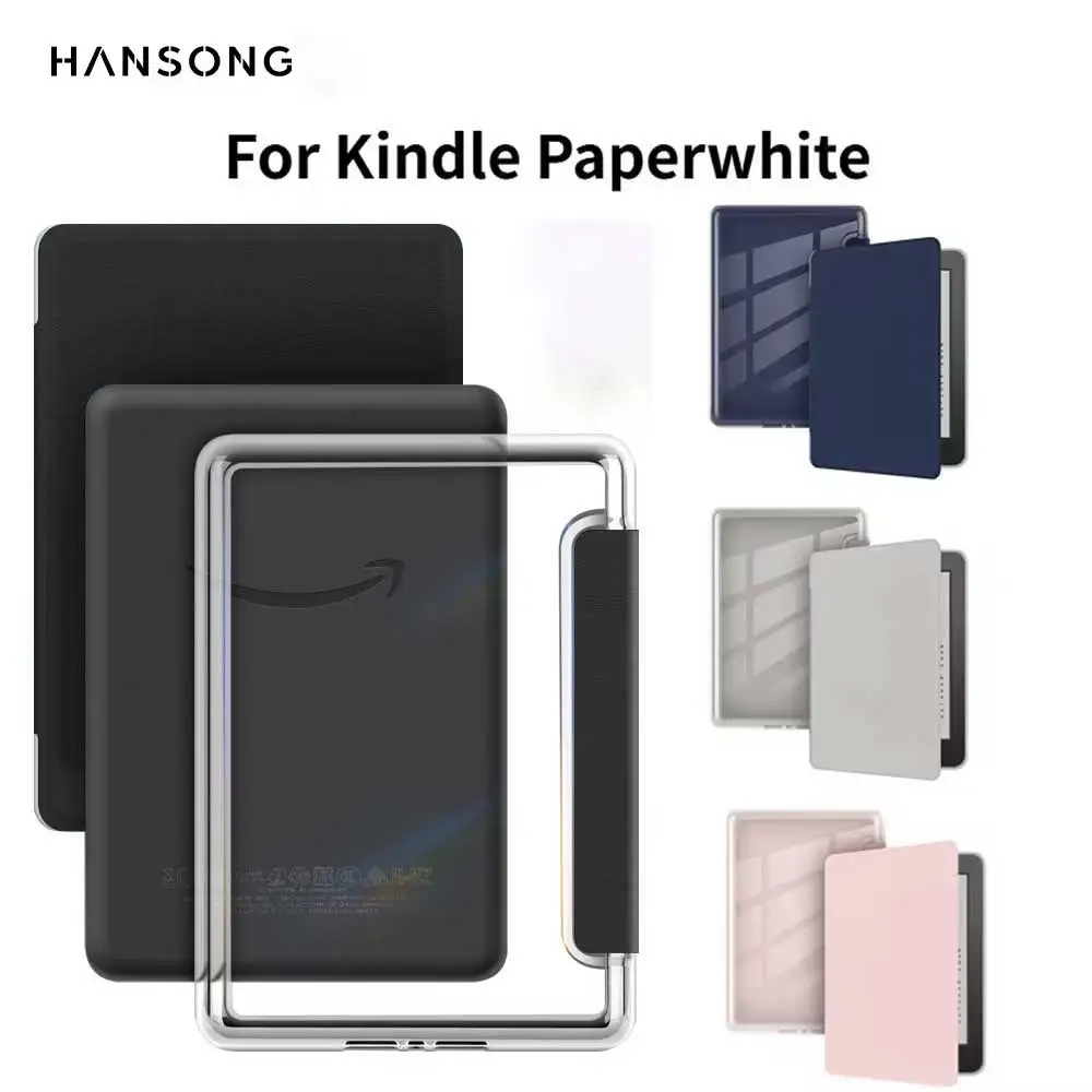 Acrylic Case for Kindle Paperwhite Colorsoft 2024 12th Gen 7in 2021 11th Gen K5 6.8in 2022 11th  K6 Accessories Cover Pouch