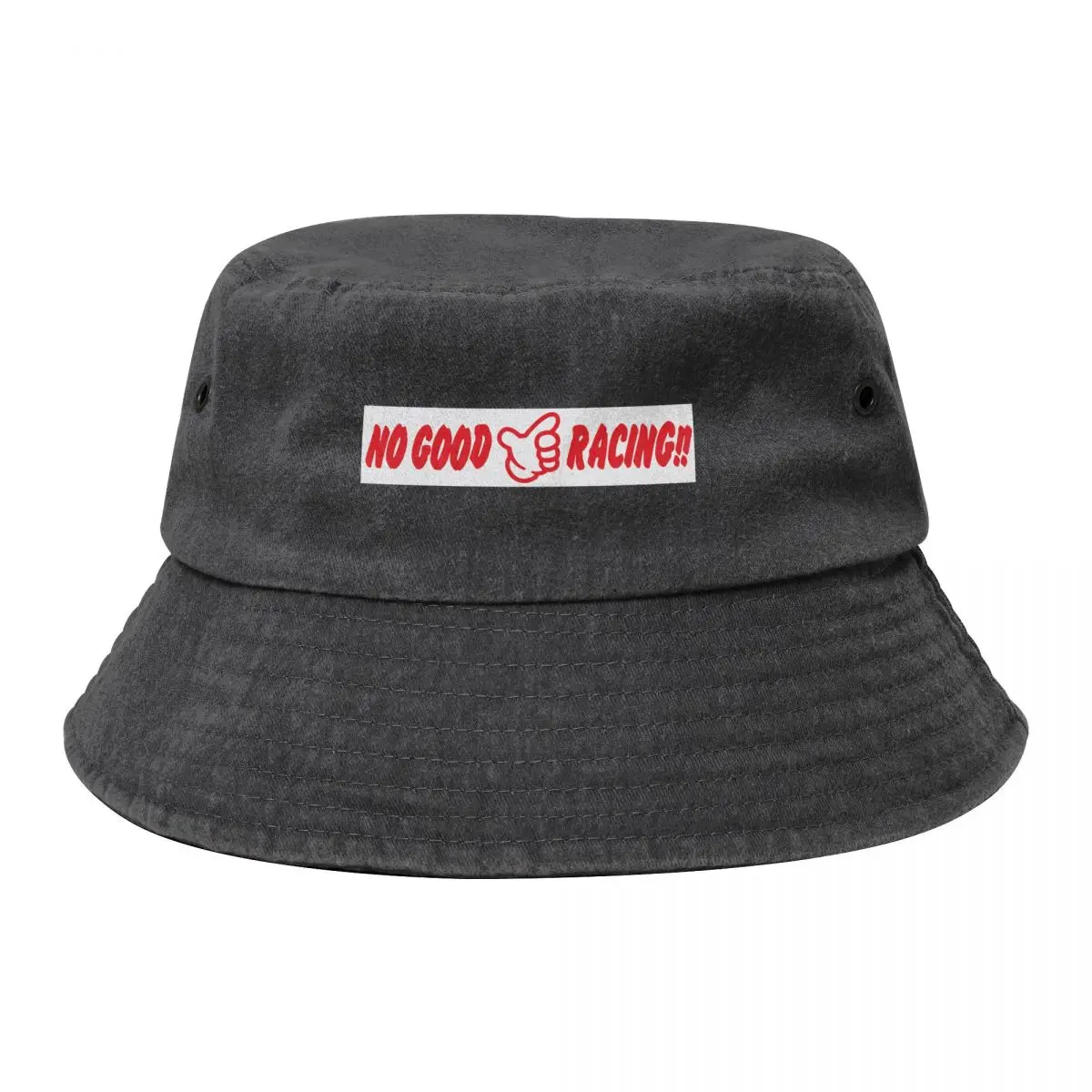 NO GOOD RACING REDLINE : JDM STICKER Bucket Hat New In The Hat western Hat Trucker Bobble For Girls Men's