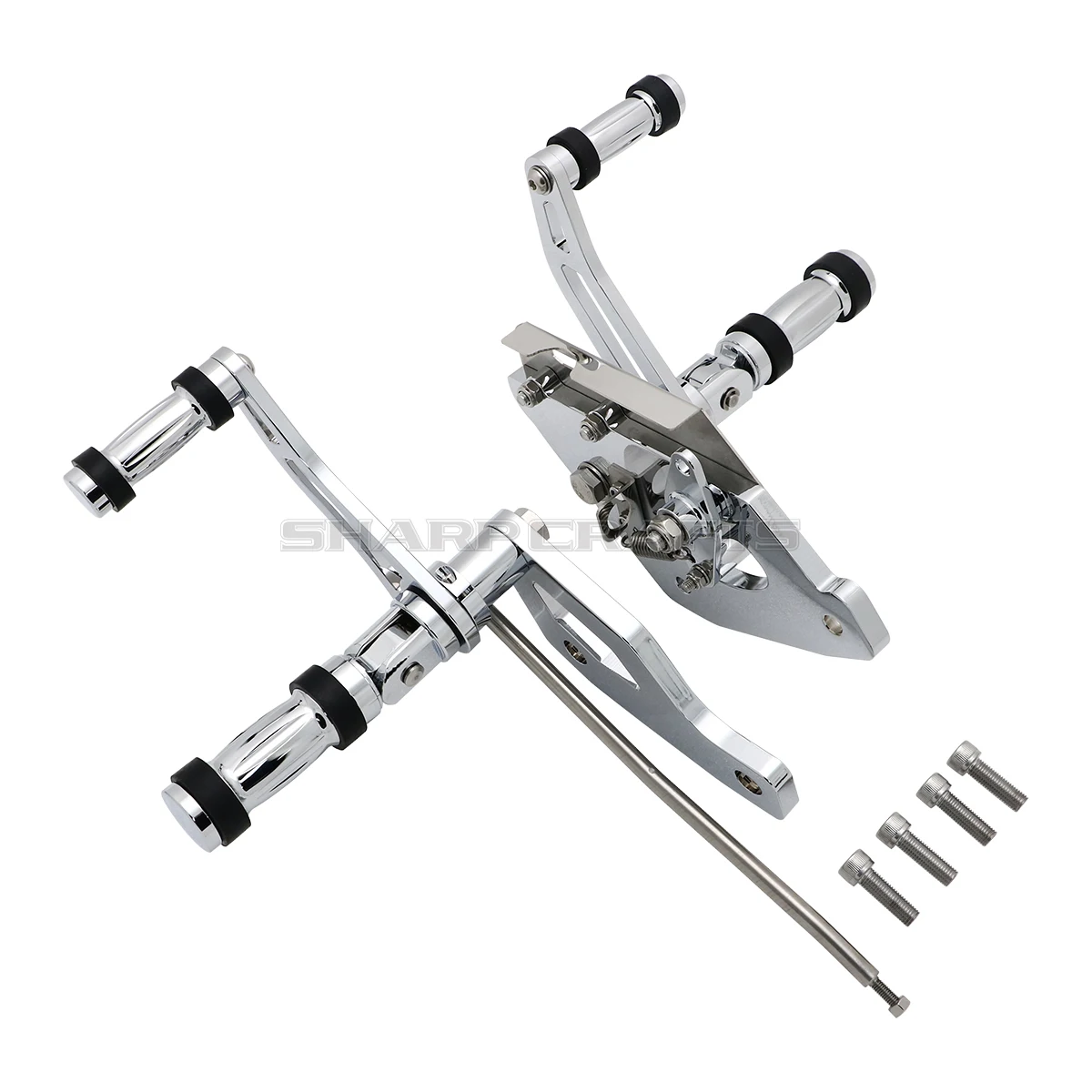 For Kawasaki Vulcan 900 VN900 Classic 2006-2022 2021 Motorcycle Forward Control Footpegs Complete Foot Kit Pegs Levers Linkages