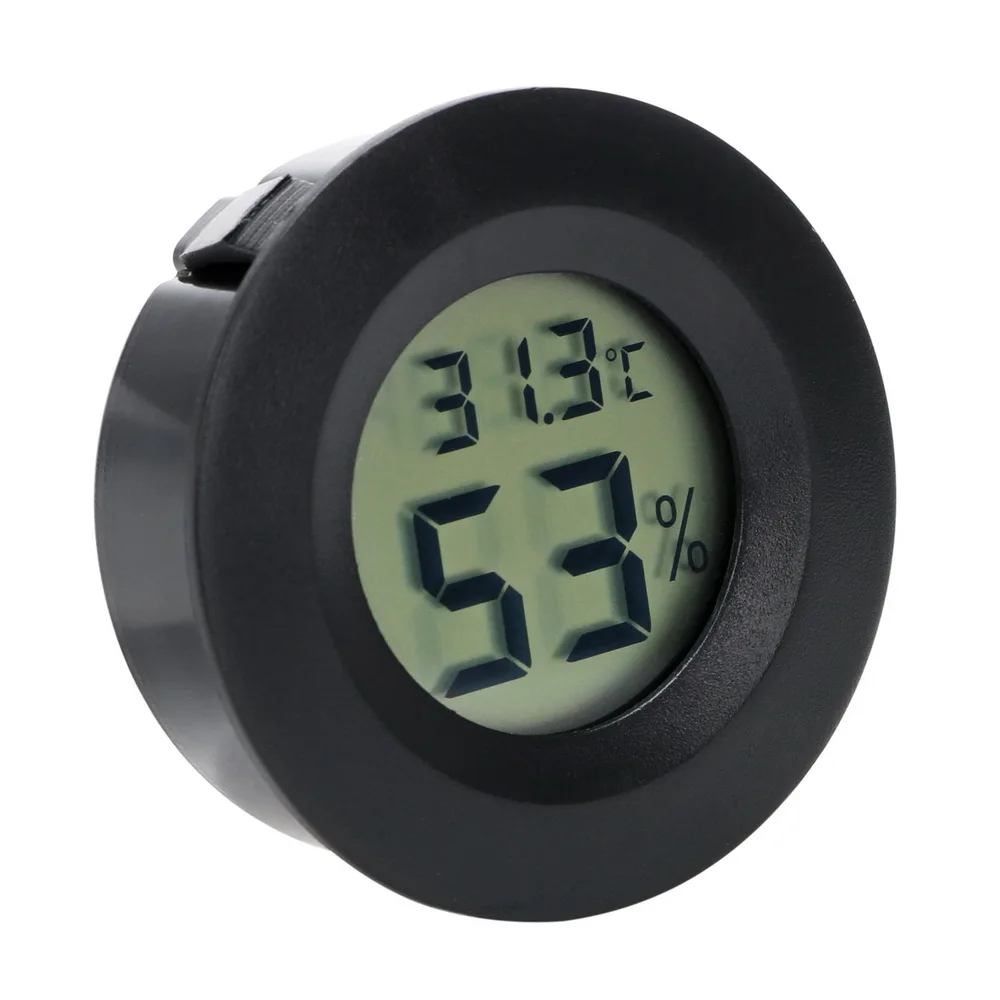 Thermometer Hygrometer Mini Fridge Freezer Tester LCD Digital Temperature Humidity Meter Detector