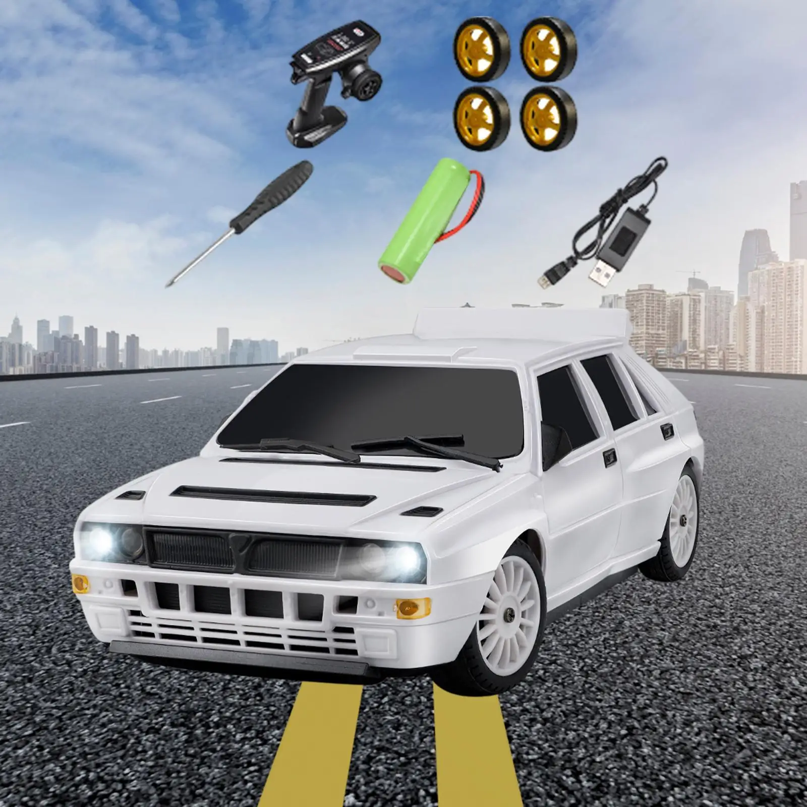 

RC Drifting Car 1/28 Scale Creative Hobby Model Mini Sport Race Car for Children Party Favors Festivals Birthday Gifts Holiday