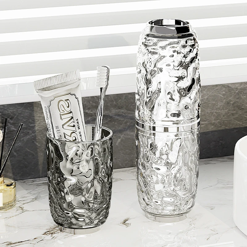 

Держатели для зубных щеток с крышкой, портативный дорожный чехол для зубных щеток с крышкой, контейнер для зубных щеток для органайзера на столешнице в ванной комнате