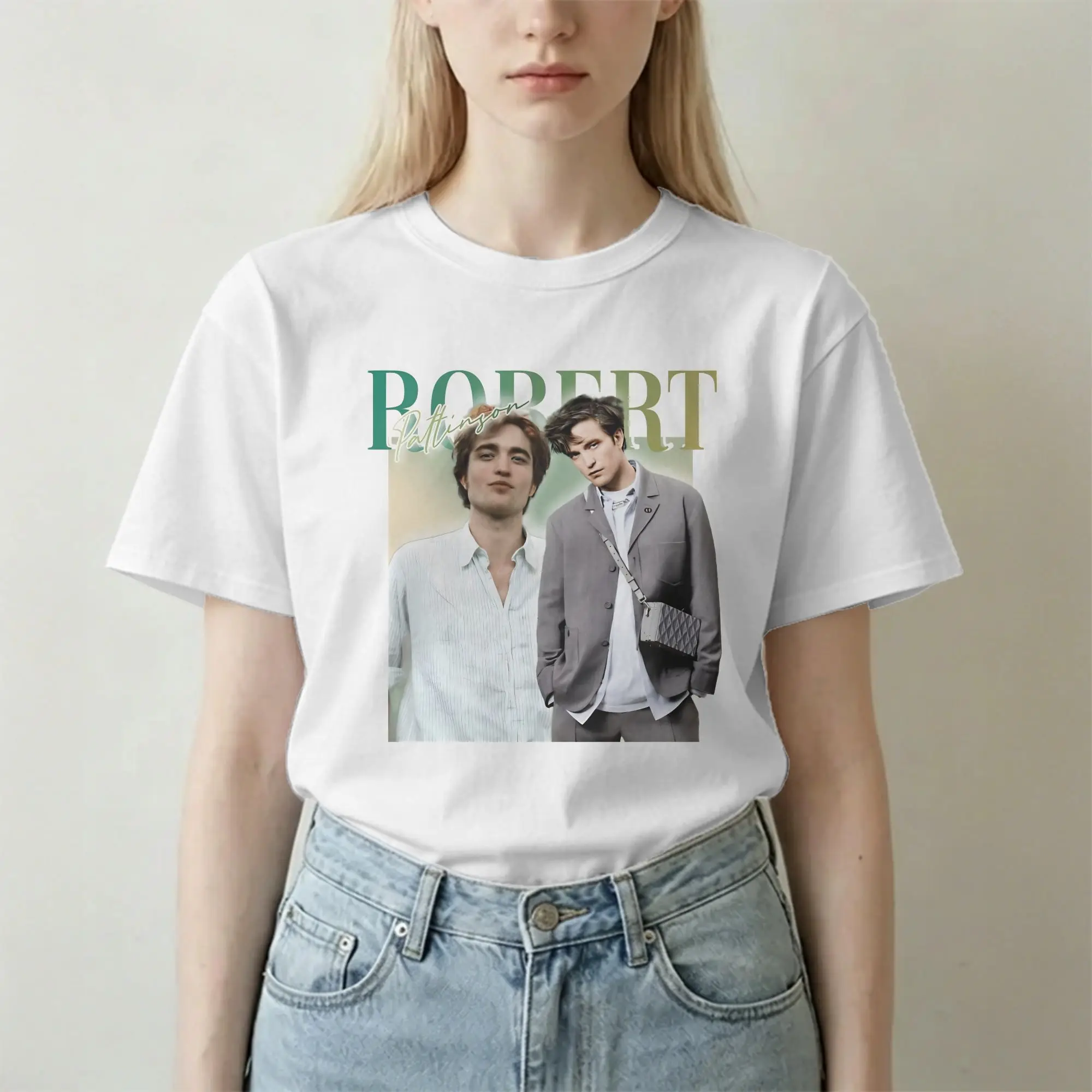 Robert Pattinson The Drama 2026 T Shirts Men Women's 100% Cotton Vintage T-Shirts O Neck  Tee Shirt Short Sleeve Tops Printed