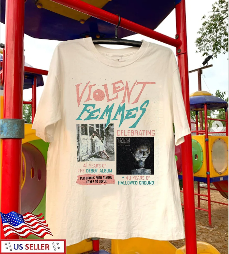 

Футболка Violent Femmes 41 Years Of The Debut Album Tour 2024, размер S 5XL